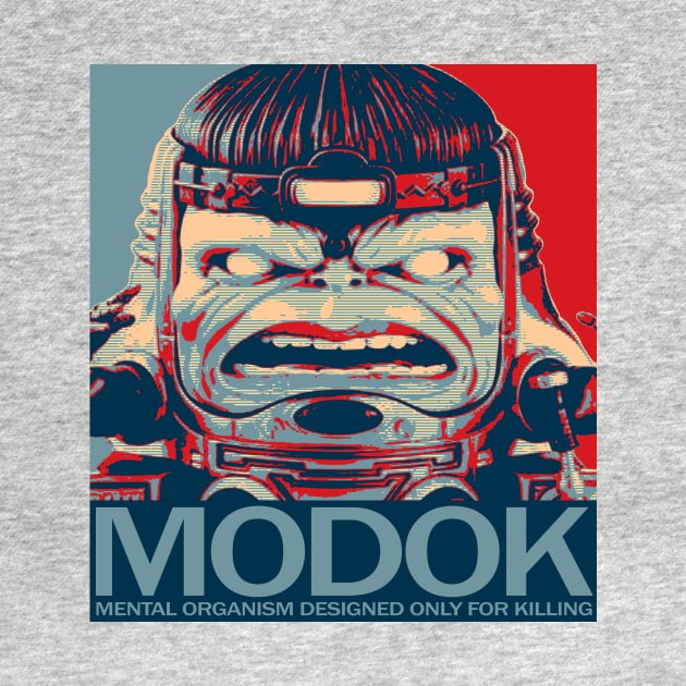 MODOK (Shepard Fairey) by SamuRonX